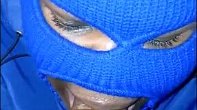i soaked my jacket sucking masked bbc bareback cum