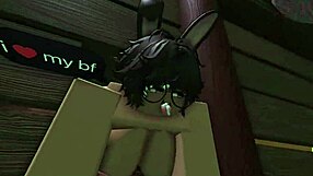 i pounded that cheating furry bunny's big ass pussy with my huge black cock till cum