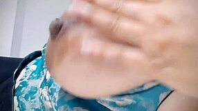 Horny Hungover Latina Masturbates Big Tits