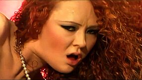 After Scissoring Shaved Pussies Angel Cassidy and Rhiannon Bray Grab Monster Cock
