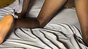 i roughly doggy my petite 18yo naija teen girlfriend with big black cock homemade style