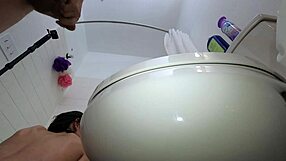 candy cruise chokes gags deepthroat huge penis skinny pool bathtub slut