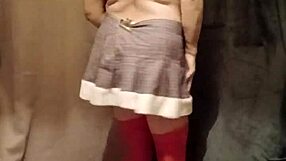 french slave maid strips teasing before bdsm spanking humiliation