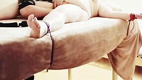 i'm tied up tight in bondage waiting for that intense fisting session
