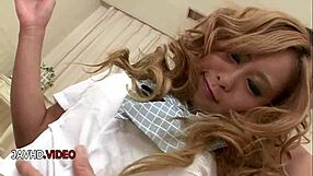 lingerie babe yuno shirasu, wanna see this naughty japanese teen's mature blowjob?