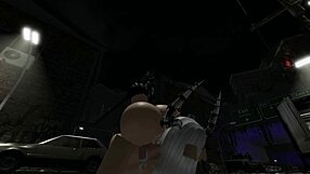 Futanari Girlfriend Pounds Ass On Street!