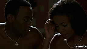 Sanaa Lathan Nude Big Tits Handjob And Blowjob Scenes