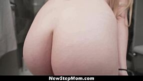 Blindfolded Stepmom Audrey Madison Fucked by Mystery Cock Husband or Big Dick Stepson?