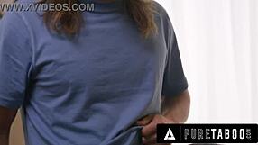 Hot Asian Stepsis Lulu Chu Taunts Pervy Stepbro with Stepmom Nudes During Taboo Fuck
