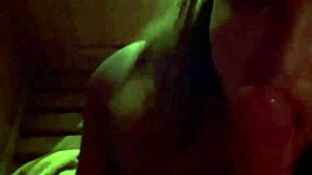 Monika Fox Sucks Cock with Pierced Nipples in Sauna