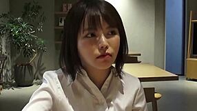 She sneaks away for a cheating affair with her handsome coworker in the office