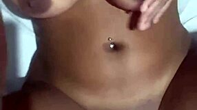 What if Brazilian wife teases her wet pussy solo while hubby's gone?