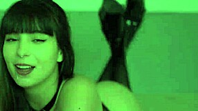 High Heels Slut Takes DOUBLE CUMSHOT Bent Over Monster Cock