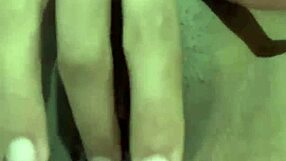 What if Brazilian wife teases her wet pussy solo while hubby's gone?