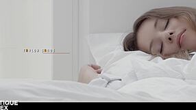 Taylor Sands' Big Natural Tits Bounce Boldly in Morning Lover Sex
