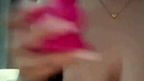 Whoa! Playful Brunette Coed Dildo Rides to Squirting Orgasm on Webcam!