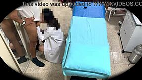 Hidden Hospital Cam Catches Latina Bent Over Doggystyle Orgasm