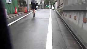 watch these asian fetish babes publicly urinate outdoors in voyeur golden shower madness!!