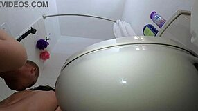candy cruise chokes gags deepthroat huge penis skinny pool bathtub slut