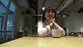 She sneaks away for a cheating affair with her handsome coworker in the office