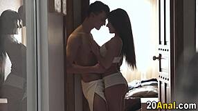 girl goes for intense backdoor action