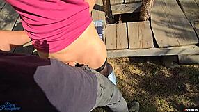 Homemade milf rubs wet pussy on pantyhose begging creampie fill