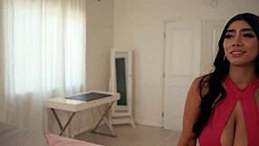Violet Myers' Massive Tits Tempt Victor Ray into Ripping Dress for Tittyfuck