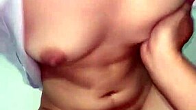 Pinay college babe rides big cock cowgirl in dorm homemade creampie compilation with roommates