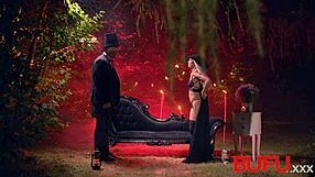ever seen a latina witch veronica leal take huge european cock in magical outdoor anal ritual?