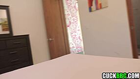 wanna see this cuckold hubby watch his wife take birthday bbc pounding?