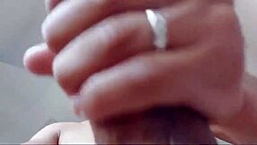 Argentina's Monster Cock Bursts Cum in Intense Handjob POV