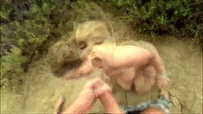 Whoa, Linamila's stormy public beach fuck with huge cock bareback!