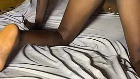 i roughly doggy my petite 18yo naija teen girlfriend with big black cock homemade style