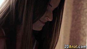 girl goes for intense backdoor action
