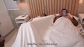 my big ass stepmom sneaks fucking her stepson while we share this bedroom