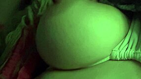 Italian Milf Artemisia Love's Big Natural Tits and Huge Nipples Bounce Wildly in Solo Session