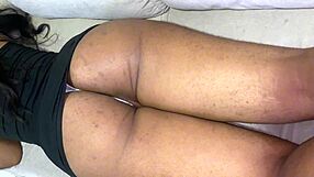 ME FUCKING MY STEPMOM ON THE SOFA WHAT A TASTY ASS