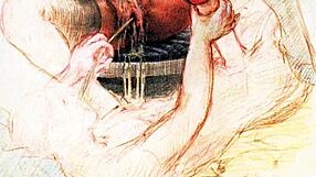Vintage Erotic Art Featuring Hairy Retro Beauties