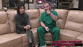 Brooklyn Rossis First Gyno Exam Up Close