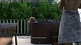 Can You Handle a Quick Outdoor Race Fucking Nataly's Tight Pussy and Licking Her Muff?