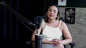 Nands Ninfetinha Reveals How She Started with Homemade Videos Dislikes Bisexual Men in Sheer Red Lingerie