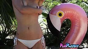 perfect natural teen elena generi bares stunning bubble butt posing nude