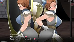 yume-same tall giantess crushes with facesitting femdom defeat