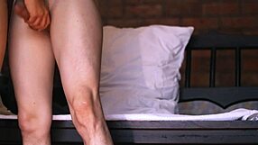 Cheating Best Friend and Guy Hook Up Alone in Living Room Heat