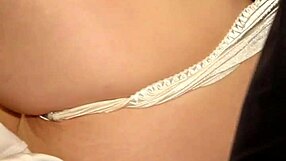 Satin panties wife spreads wide for deep creampie after intense passionate pounding session
