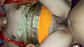 Desi maid at ranch spreads legs wide for first-time married wife fucking masti