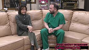 Brooklyn Rossis First Gyno Exam Up Close