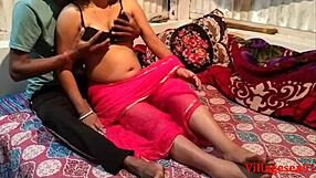 desi wife in saree gets bent over and fucked hard by hubby in homemade quickie muff dive