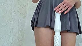 i'm shaking from bedpost insertion leading to wild orgasm