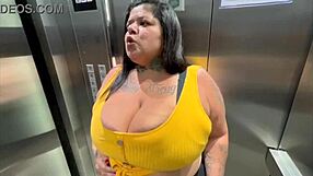 Heart-Pounding Toy Control at Building Entrance Thrills Her